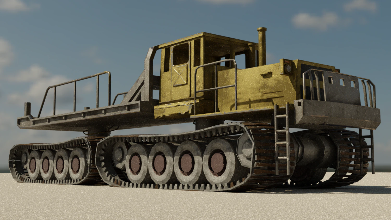 LowPoly-BT361 3D Model .c4d .max .obj .3ds .fbx .stl .blend 