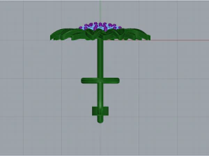 Earrings SUNFLOWER 3D print model 3D Print Model