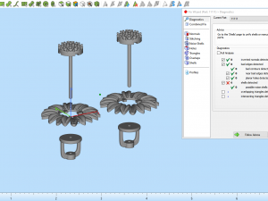 Earrings SUNFLOWER 3D print model 3D-printmodel