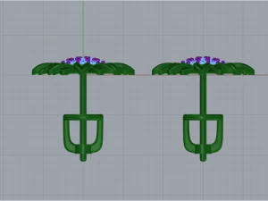 Earrings SUNFLOWER 3D print model 3D Print Model