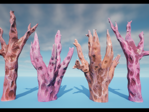 Underwater Assets for Unreal Engine and Unity Modèle 3D