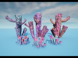 Underwater Assets for Unreal Engine and Unity Modèle 3D