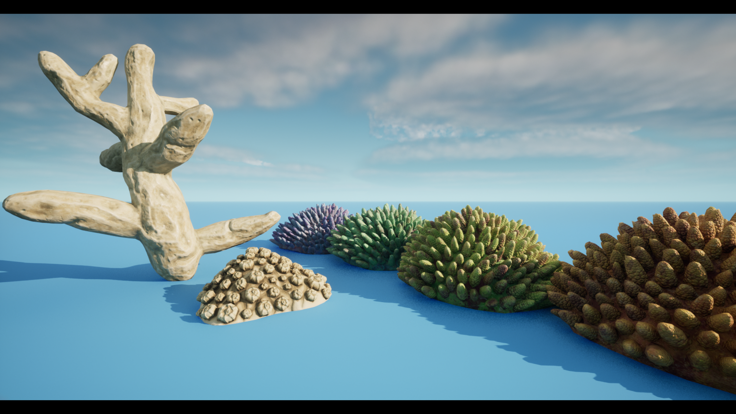 Underwater Assets For Unreal Engine And Unity 3D Модель In Всё Для.