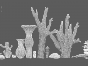 Underwater Assets for Unreal Engine and Unity Modèle 3D