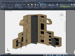 Office suite ACad DWG 3D Model