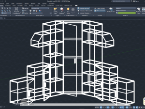 Office suite ACad DWG 3D Model