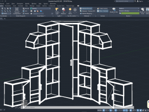Office suite ACad DWG 3D Model