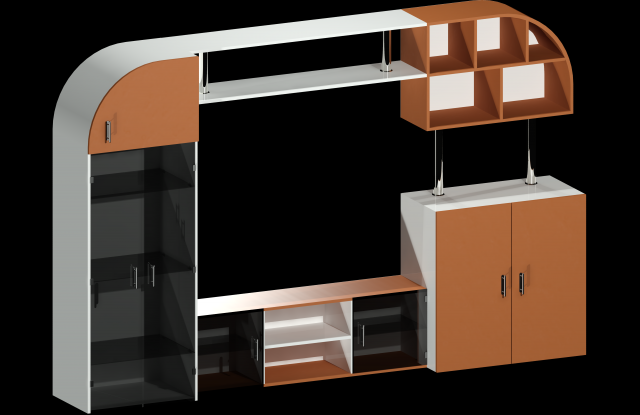 TV Headset ACad DWG 3D 모델 .c4d .max .obj .3ds .fbx .stl .blend 
