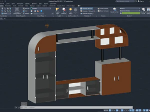 TV Headset ACad DWG 3D Model