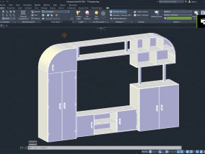 TV Headset ACad DWG 3D Model
