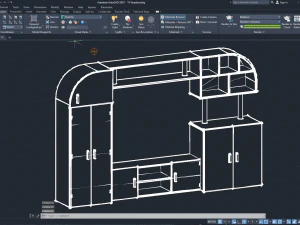 TV Headset ACad DWG 3D Model