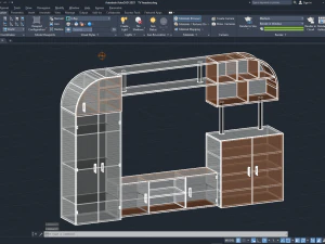 TV Headset ACad DWG 3D Model