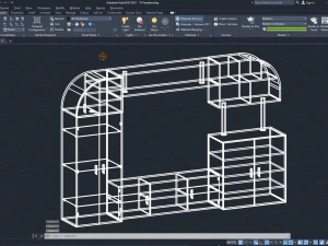 TV Headset ACad DWG 3D Model