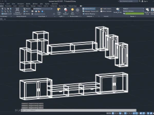 TV Headset ACad DWG 3D Model