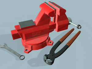 Small tools 3D Model