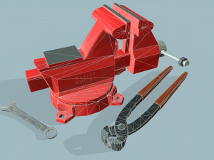 Small tools 3D Model