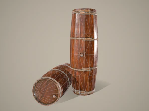 Barrel 3D Model