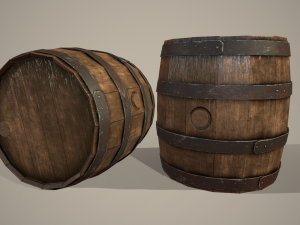 Barrel 3D Model