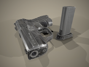 Flare pistol Stalker 3D Model