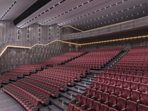 Concert Theatre Hall 3D Model