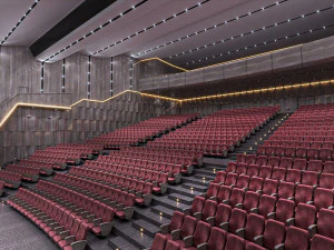 Sala de Teatro de Concertos Modelo 3D
