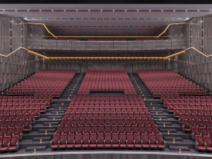 Sala de Teatro de Concertos Modelo 3D