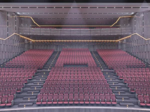 Sala de Teatro de Concertos Modelo 3D