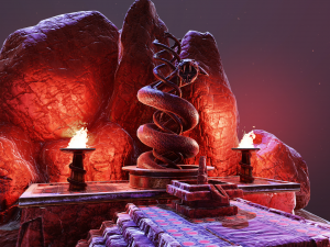 Sacrificial Altar 3Dモデル