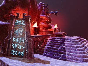 犠牲の祭壇 3Dモデル