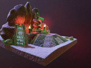 Sacrificial Altar 3Dモデル
