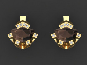 RING EARRING JEWELRY Modèles 3D en vedette
