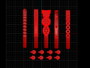 RINGS JEWELRY 3D Print Model