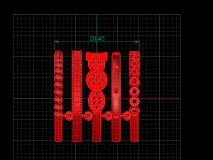 RINGS JEWELRY 3D Print Model
