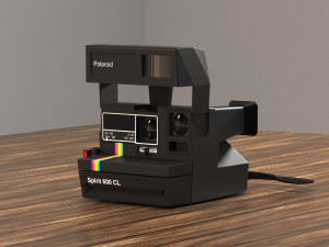 Polaroid Spirit 600 CL 3D Models