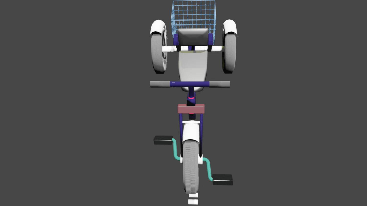 Bicycle 3D Model .c4d .max .obj .3ds .fbx .stl .blend 