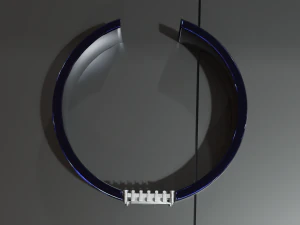 Low Poly Sci-Fi Bracelet R2 3D Model