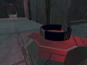 Low Poly Sci-Fi Bracelet R2 3D Model