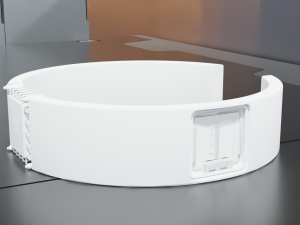 Low Poly Sci-Fi Bracelet R2 3D Model