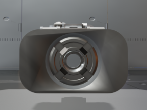 Low Poly Sci-Fi Bracelet D2 3D Модель