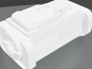Low Poly Sci-Fi Bracelet D2 3D Model