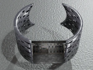 Low Poly Sci-Fi Bracelet Lando 3D Model