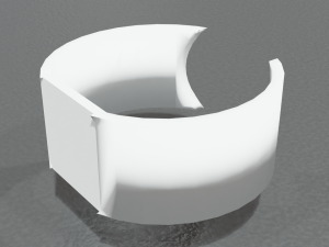 Low Poly Sci-Fi Bracelet Lando Modello 3D