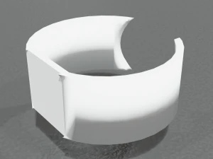 Low Poly Sci-Fi Bracelet Lando 3D Model