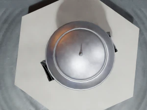 Low Poly Sci-Fi Ring Han 3D Model