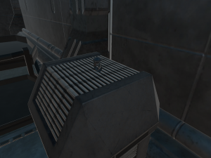 Low Poly Sci-Fi Ring Han 3D-Modell