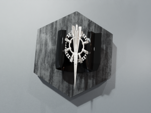Low Poly Sci-Fi Ring Milenium Modello 3D