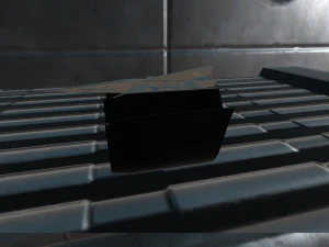 Low Poly Sci-Fi Ring Milenium 3D Model