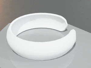 Low Poly Sci-Fi Bracelet Padme 3D Model