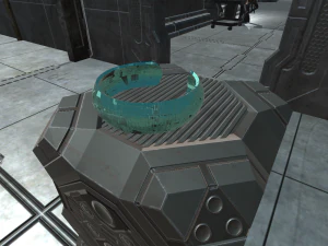 Low Poly Sci-Fi Bracelet Padme 3D Model