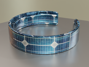 Low Poly Sci-Fi Bracelet Luke 3D 模型